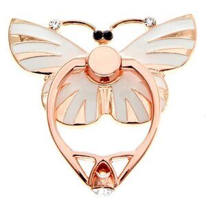 Rose Gold Butterfly Ring Stand